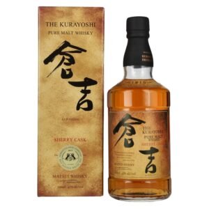 Matsui Whisky THE KURAYOSHI Pure Malt Whisky SHERRY CASK 43% Vol. 0,7l in gift box