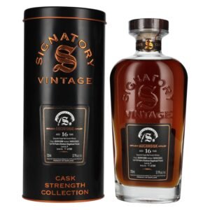 Signatory Vintage SYMINGTON'S CHOICE 16 Years Old Auchroisk PX Hogshead Finish #3 2008 57.9% vol. 0.7l in a tin box