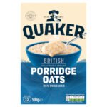 QUAKER ROLLED PORRIDGE OATS 500G