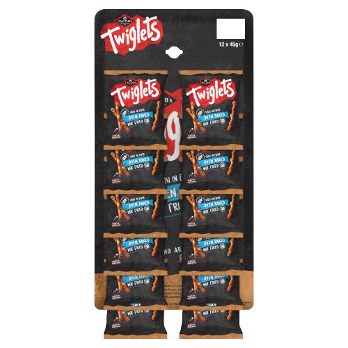 JACOB'S TWIGLETS ORIGINAL HANDYPACK 12PK 45G
