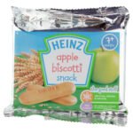 HEINZ APPLE BISCOTTI 7+M 60G