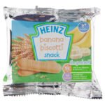 HEINZ BANANA BISCOTTI 7+M 60G