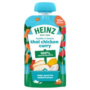 HEINZ THAI CHICKEN CURRY POUCH 10+M 180G