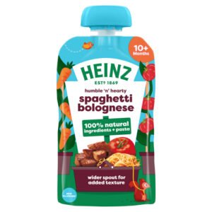 HEINZ SPAGHETTI BOLOGNESE POUCH 10+M 180G