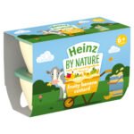 HEINZ FRUITY BANANA CUSTARD 4PK 100G