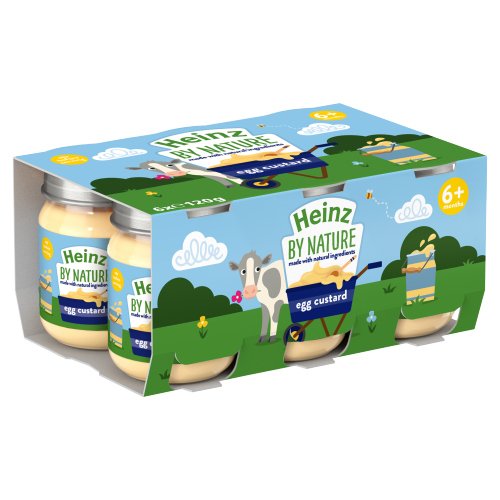 HEINZ EGG CUSTARD 6PK 120G