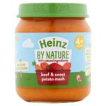 HEINZ BY NATURE BEEF & SWEET POTATO MASH 120G