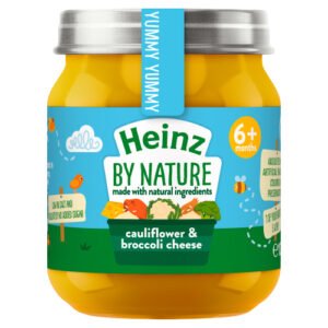 HEINZ BY NATURE CAULIFLOWER & BROCCOLI CHEESE 120G