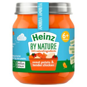 HEINZ BY NATURE SWEET POTATO & TENDER CHICKEN 4+M 120G