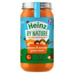 HEINZ BY NATURE CHEESE AND TOMATO PASTA STARS 7+M 200G