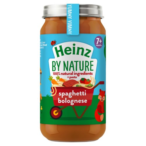 HEINZ BY NATURE SPAGHETTI BOLOGNESE 7+M 200G