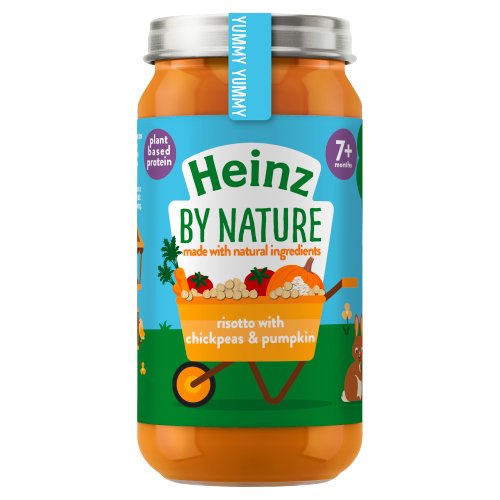 HEINZ RISOTTO WITH CHICKPEAS & PUMPKIN JAR 7+M 200G