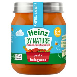 HEINZ BY NATURE PASTA BOLOGNESE JAR 6+M 120G