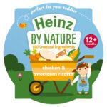 HEINZ CHICKEN & SWEETCORN RISOTTO TRAY 1+ YEAR 200G