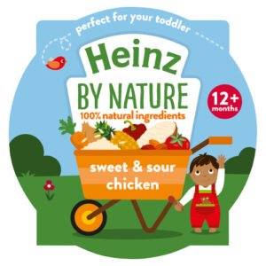 HEINZ BABY FOOD TRAY 1+ YEAR SWEET & SOUR CHICKEN 200G