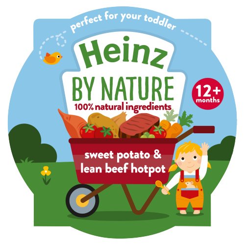 HEINZ SWEET POTATO & LEAN BEEF HOTPOT TRAY 1+ YEAR 200G