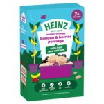 HEINZ BABY FOOD BANANA & BERRIES PORRIDGE 7+ MONTHS 200G