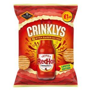 JACOB'S CRINKLYS FUEGO FLAVOUR 1 PMP £1.25 90G