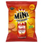 JACOB'S MINI CHEDDARS FUEGO FLAVOUR 1 PMP £1.25 90G