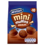 MCVITIE'S MINI MUFFINS CHOCOLATE 100G