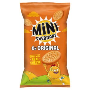 JACOB'S MINI CHEDDARS ORIGINAL 6PK 23G