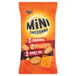 JACOB'S MINI CHEDDARS VARIETY 6PK 23G