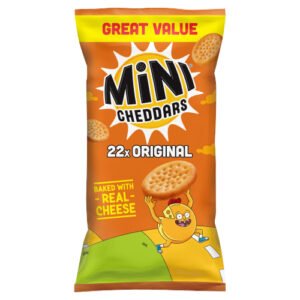 JACOB'S MINI CHEDDARS ORIGINAL BAKED 22PK 506G