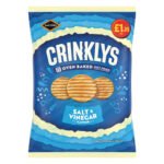 JACOB'S CRINKLYS SALT & VINEGAR PMP £1.25 90G