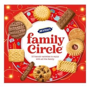MCVITIE'S FAMILY CIRCLE 400G-XMAS