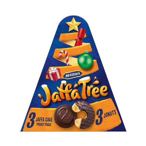 MCVITIE'S JAFFA CAKE NOVELTY TREE 239G-XMAS