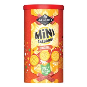 JACOB'S MINI CHEDDARS CADDY 260G-XMAS