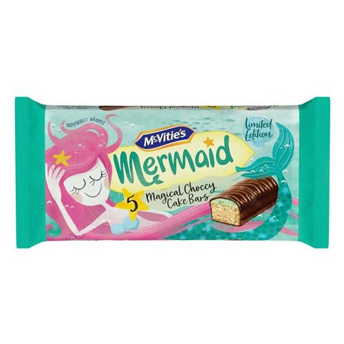 MCVITIE'S MERMAID CAKE BARS 5PK 24G