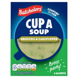 BATCHELORS 4 CUP A SOUP BROCCOLI & CAULIFLOWER 101G