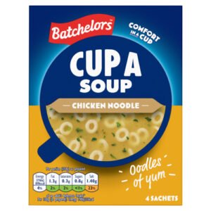 BATCHELORS CUP A SOUP CHICKEN NOODLE 4 SACHETS 94G/NFEU/
