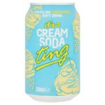 TING SPARKLING CREAM SODA CAN 330ML