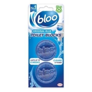 BLOO ORIGINAL BLUE TOILET BLOCKS 2PK 38G