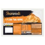SHARWOOD'S 4 PLAIN MINI NAANS 8X 260G