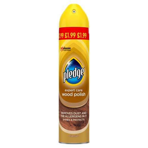 PLEDGE AEROSOL MULTI SURFACE CLASSIC PMP £1.99 250ML