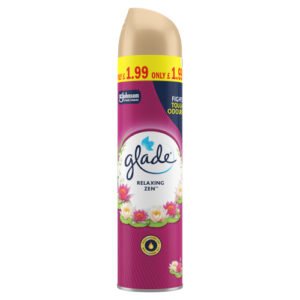 GLADE TRUSCENT AEROSOL RELAXING ZEN PMP £1.99 300ML