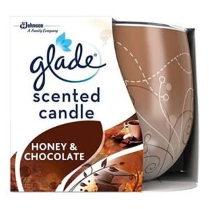 GLADE CANDLE HONEY CHOCOLATE 120G