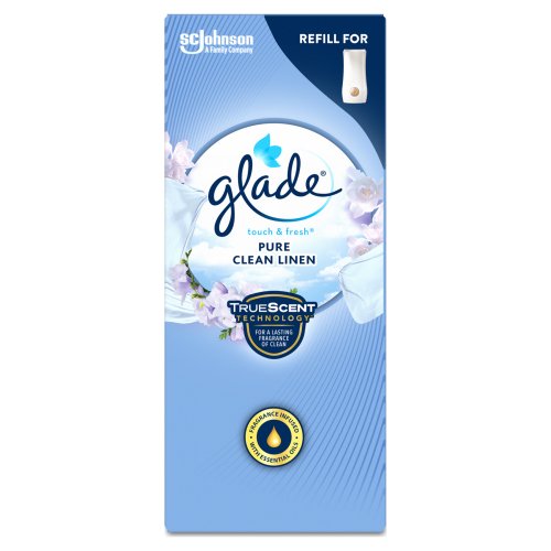 GLADE TOUCH N FRESH REFILL CLEAN LINEN 10ML