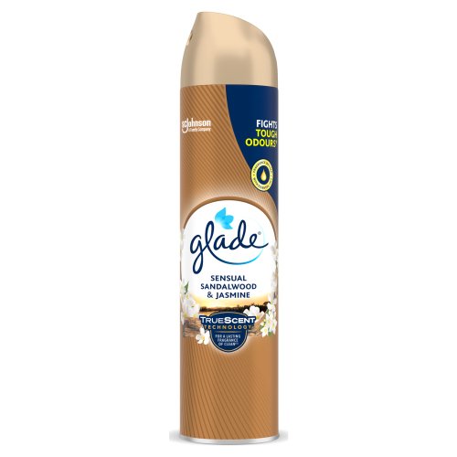 GLADE TRUE SCENT AEROSOL BALI & SANDALWOOD 300ML