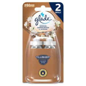 GLADE SENSE SPRAY REFILL SANDALWOOD & JASMINE TWIN 2 X 18ML