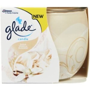 GLADE CANDLE VANILLA BLOSSOM 120G
