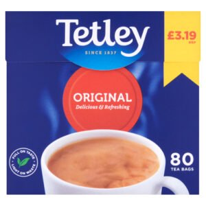 TETLEY ORIGINAL PMP £3.35 80S