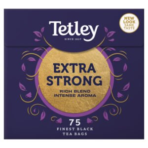 TETLEY EXTRA STRONG TEA BAGS 75S