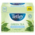 TETLEY GREEN DECAF TEA BAGS 50S 100G
