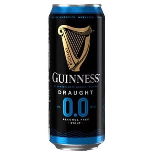 GUINNESS DRAUGHT ALCOHOL FREE 440ML