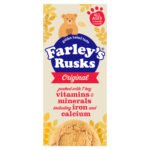 FARLEY'S RUSKS ORIGINAL ALL AGES 6+M ONWARDS 150G