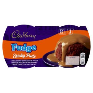 CADBURY FUDGE STICKY SPONGE PUDDING DESSERTS 95G